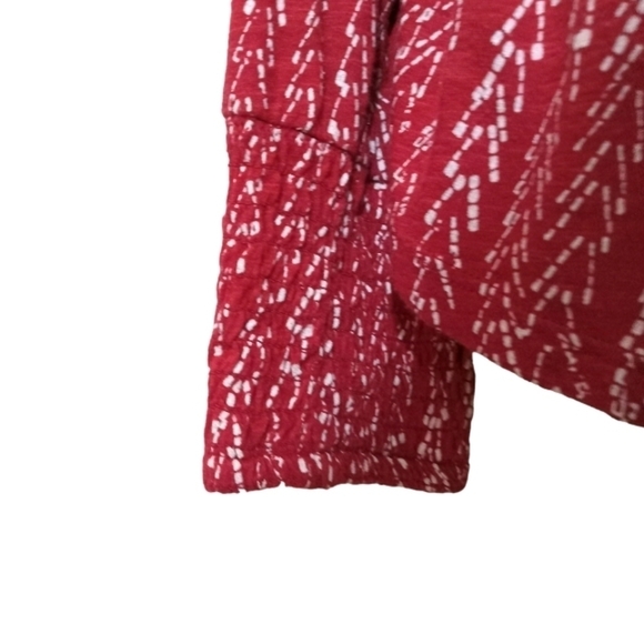 🔵BOGO FREE🔵 Lucky Brand Long Sleeve Top Sz L - Picture 3 of 5